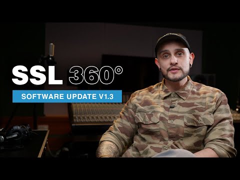 SSL 360° Software Update v1.3 - New Features