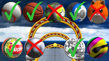 Going Balls 🥇: Who Will Win| SpeedRun Challenge| Portal Walkthrough 💥| Android Games/ iOS Games