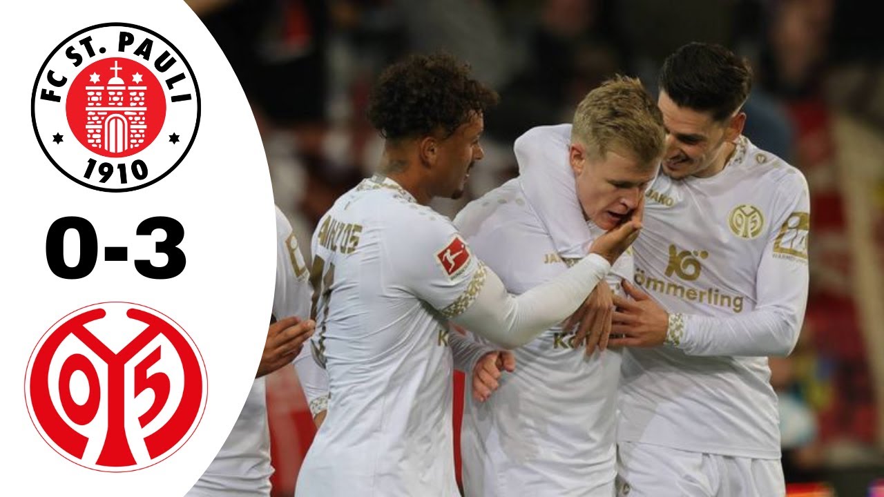St Pauli VS Mainz 05 0-3 Highlights | Bundesliga 2024/2025 - YouTube