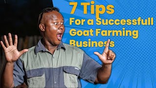 7 tips for a Successful Goat Farming business