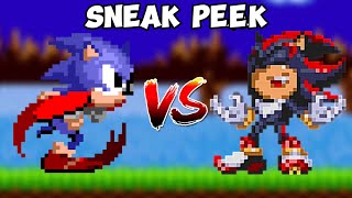Sonic VS Shadow | Sprite Animation | Sneak Peek
