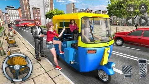 Tuk Tuk Auto Rickshaw Driver Simulator 🛺☀️|| Gameplay 03|| @Only mobile games