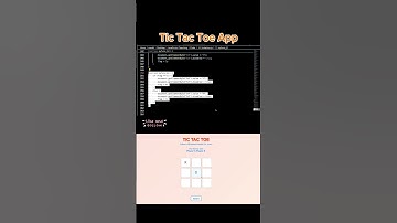 Tic-tac-toe #coding #codingeducation #python #javascript #code #shorts #javascriptcoding