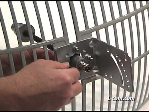 How To Assemble and Install A HyperLink Grid Antenna