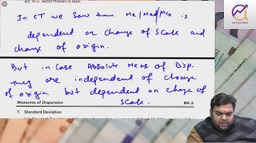 C.U 1ST SEMESTER STATS REVISION CLASS 4(RANGE, Q.D & M.D)