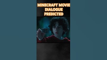 People Predicted These Lines From A Minecraft Movie #minecraft #minecraftmovie