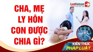 Cha Mẹ Ly Hôn, Con Được Chia Gì? | LuatVietnam