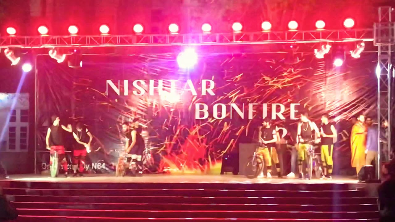 Epic performance by N67 at Annual bonfire 🔥 2k19