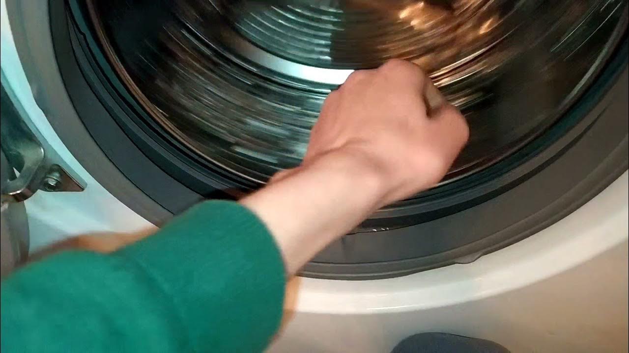Unbalanced spin washer LG YouTube