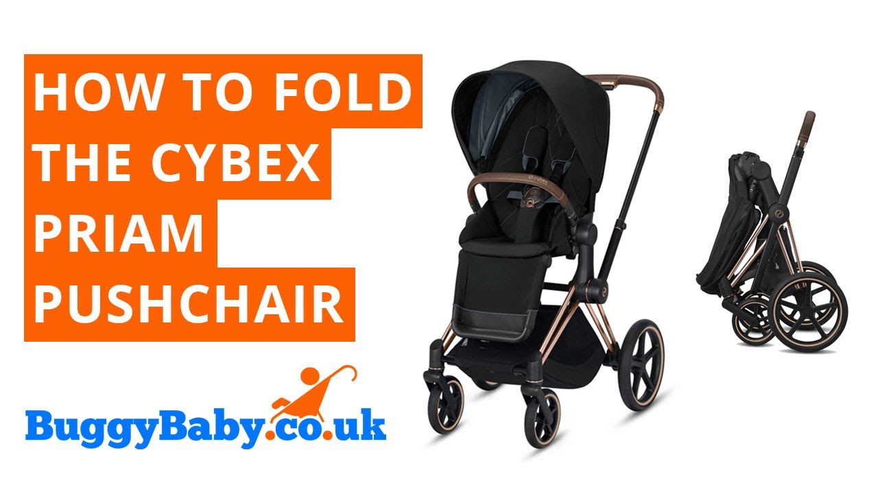 pantoffel routine elektrode How To Fold The CYBEX PRIAM Pushchair | BuggyBaby Reviews - YouTube
