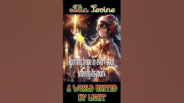 Thumbnail of Christmassy presents A World United by Light #alialevine #alialevinemusic #music #song #original