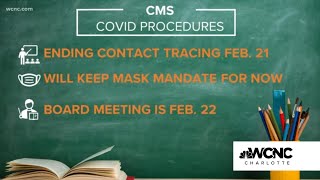 CMS ending contact tracing starting Monday