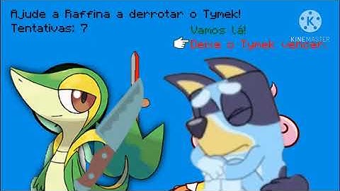 Pokemon Go Park (NES Brazilian Bootleg) Continue & Game Over As Bluey