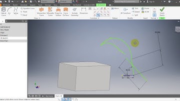Inventor 2018: Giới thiệu 3 module Constrain, Pattern và Modify trong 3D Sketch.