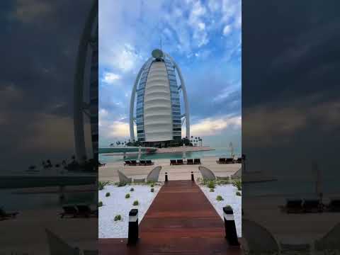 Beautiful view burj Al arab #dubai #travel #mydubai #touristattraction #dubaidxb #love #insidedubai