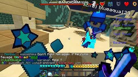 Blueaqua123 hacking | BlockDrop - Factions !