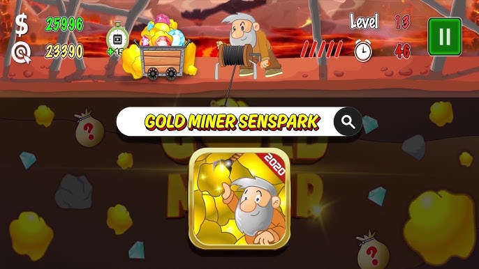 Gold Miner Classic - An old school arcade game 