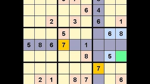 How to Solve Los Angeles Times Sudoku Expert September 7, 2022