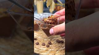 اروع واسهل طريقه عمل موس الشكولاته ?MOUSSE AU CHOCOLAT ultra facile ? #shorts #chocolate