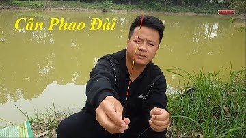 Hướng dẫn cân phao câu đài đơn giản nhưng không phải ai cũng biết