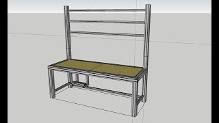 How I built my Aluminium Profile Workbench