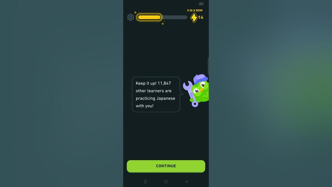 Day 92 Learning Nihongo with duolingo Restore Intro 2 AR Legaspi