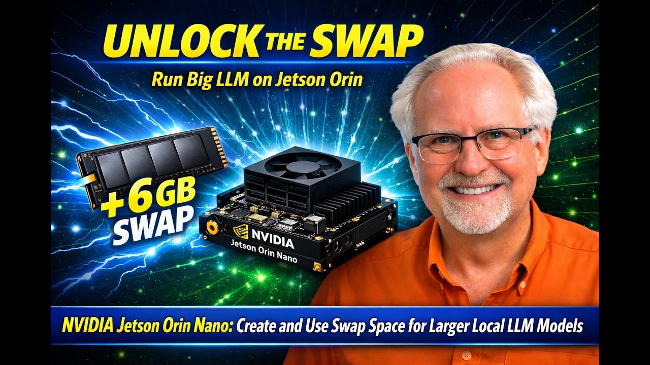 NVIDIA Jetson Orin Nano: Create and Use Swap Space for Larger Local LLM Models