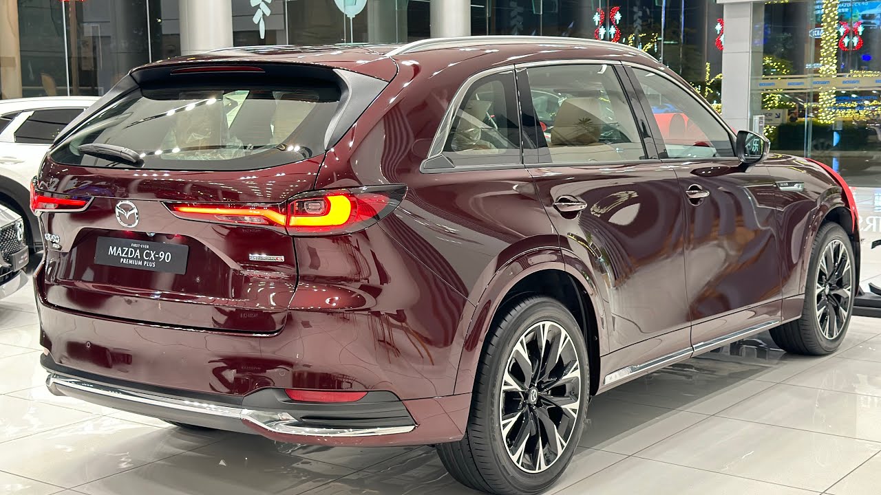Mazda CX 90 2024 Luxury Big Size Suv Red Color YouTube Mazda cx 90 2024 luxury big size suv red color youtube