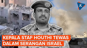 Serangan Israel Tewaskan Kepala Staf Militer Houthi, Janji Kirim Balasan