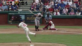 SF@PHI: Belt plates Panik with a sac fly to center