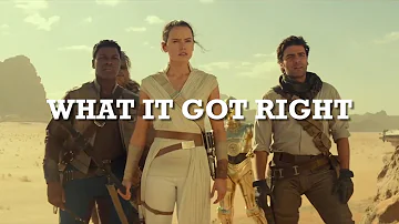 What Rise of Skywalker Got Right