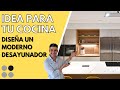 Diseña un DESAYUNADOR de MADERA MODERNO en tu cocina CJR
