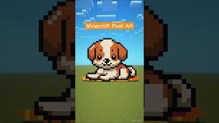 Cute Puppy (1) - Minecraft Pixel Art #minecraft #puppy #pixelart