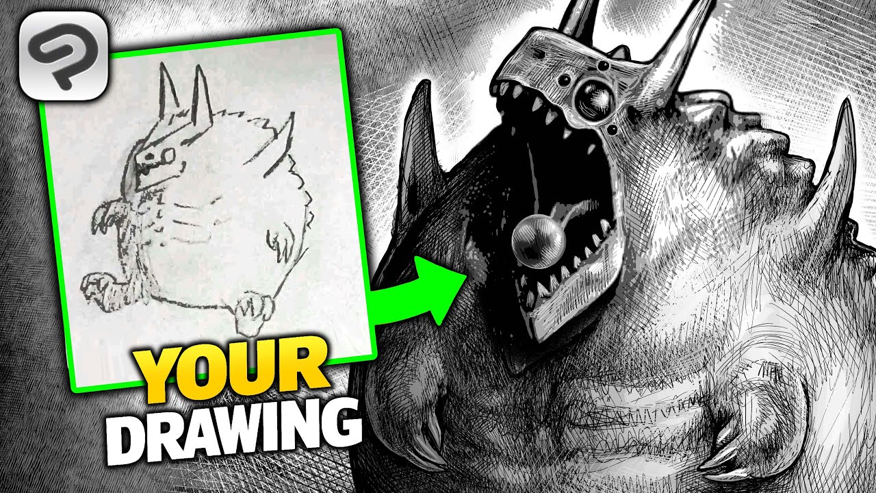 Drawing YOUR Craziest Monster Designs - EP2