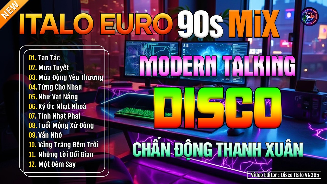 Điên Đảo Thanh Xuân 4 - DISCO | New Italo Disco 2026 Nhạc Hoa Lời Việt 7X 8X 9X- Nghe Phê Cực Nghiện