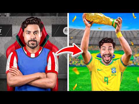 EU COMECEI DO ZERO E VIREI O MELHOR JOGADOR DO MUNDO!