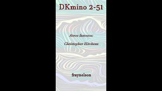 DK2-51 Ateos famosos: Christopher Hitchens