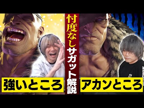 サチあれ　おまとめ　7点 No bias! We'll explain Sagat's strengths and weaknesses