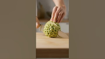 Macro ASMR: Foam-Pear Satisfying Slices #ASMR #macro #pear #surreal #textures