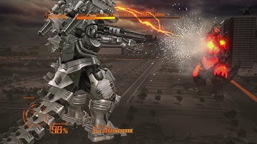 GODZILLA PS4: Type-3 Kiryu vs Burning Godzilla