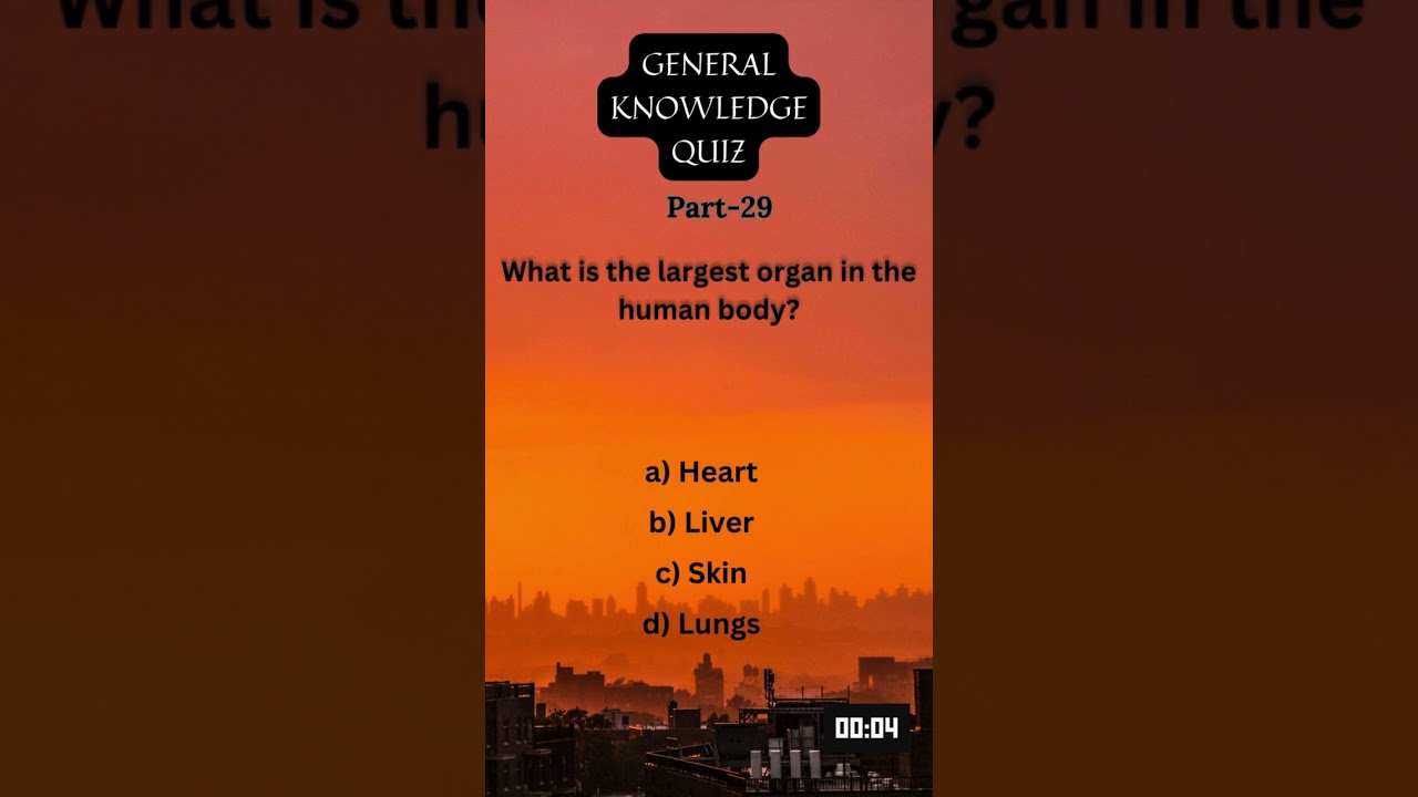 General Knowledge Quiz Part-29 | 