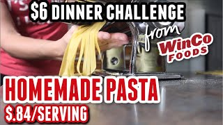 6 LARGE FAMILY DINNER FROM WINCO BUDGET MEALS COOK WITH ME CHEAP FOOD