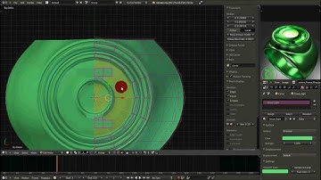 Green Lantern Ring Speed modelling and Compositing