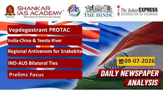 Daily Current Affairs Analysis | 09th July, 2026 | Shankar IAS Academy | UPSC | Mains 2026