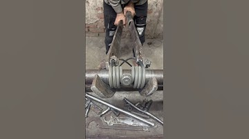 Double-sided strong spring making #shorts #shortvideo #viral