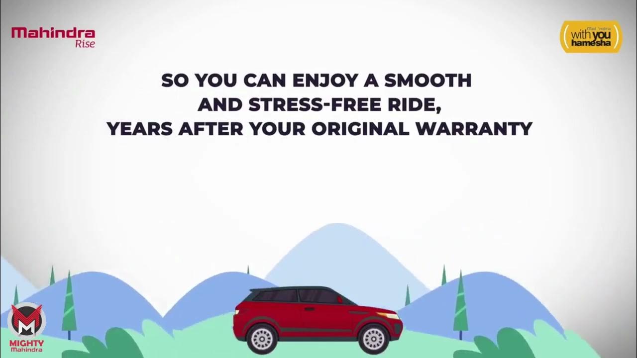Mahindra Service Extended Warranty RSA, Shield YouTube