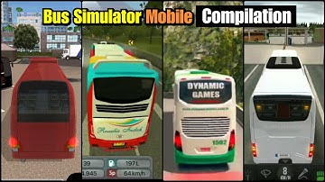 Bus Simulator Mobile Comparison - Compilation (Bus Sim Ultimate, BUSSID, WBDS, Bus Sim Original)