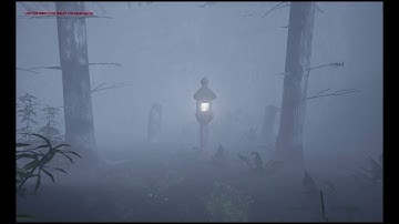 Foggy forest scene UE4