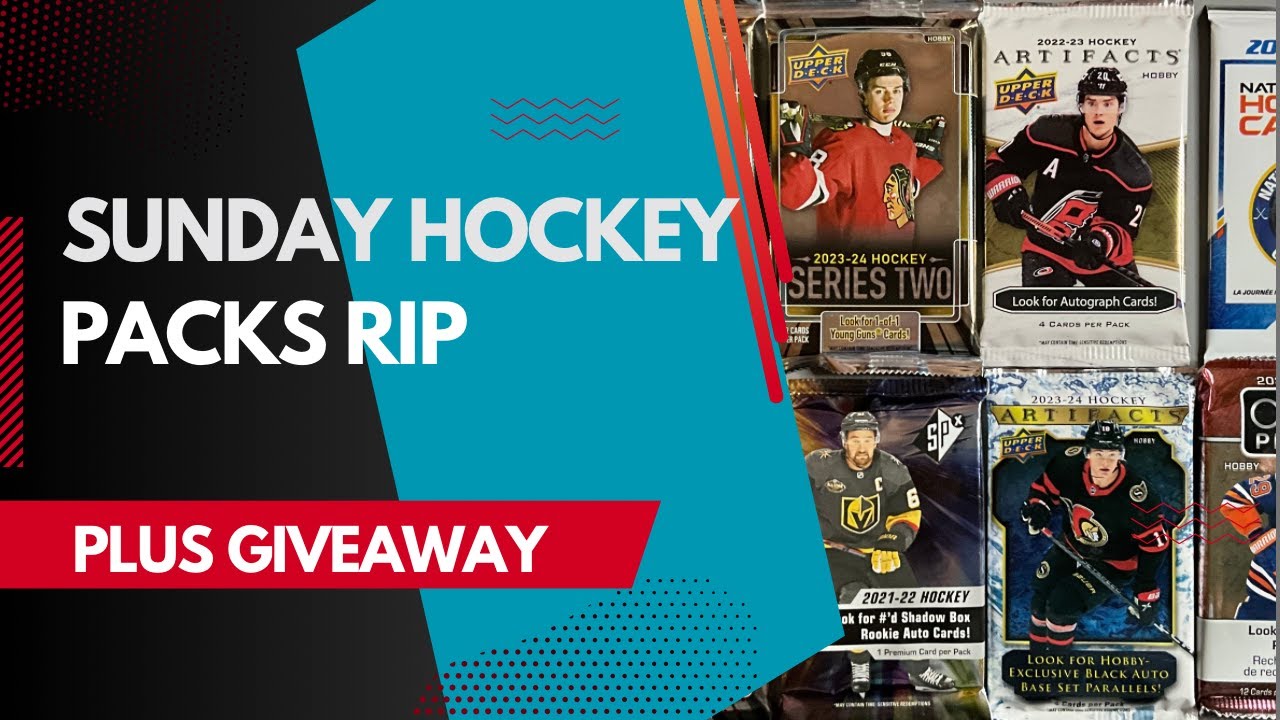 Pack Rip Friday Sunday Hockey Packs Rip + Subscriber GIVEAWAY - YouTube