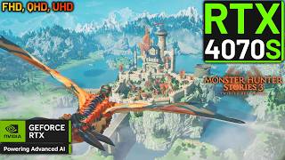 RTX 4070 Super + Ryzen 5 7600 | Monster Hunter Stories 3: Twisted Reflection • UHD, QHD, FHD